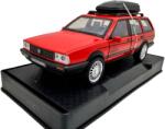 IXO Macheta Volkswagen Santana Break 1: 32 model rosu cu portbagaj plafon - replica metal usi si capota deschise lumini si sunete (JPT)