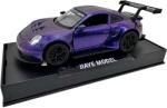 JPT Macheta Porsche GT3 RS albastru 1: 32 replica metal cu sunete lumini deschide usile si capotele (JPT)