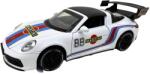 Newao Macheta Porsche Martini 88 alb 1: 32 usi capota portbagaj functionale sunete si lumini (JPT)