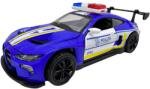 JPT Macheta BMW M4 albastru Politie Sport 1: 28 metal lumini si sunete deschide usile (JPT)