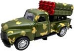 JPT Macheta armata 1: 32 Pickup Camuflaj cu Tun si Radar Usi Deschise Pull Back lumini si sunete (JPT)