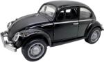  Macheta Volkswagen Beetle neagra 1: 36 metal model pull back usi functionale sunet si lumini
