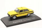 Magazine Models Macheta Peugeot 504 SL Taxi Cordoba 1999 galben 1: 43 (JPT)