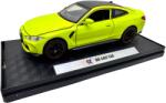 Che zhi Macheta BMW M4 Coupe culoarea galben Sao Paulo Yellow 1: 32 metal lumini si sunete (JPT)