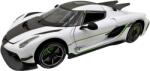  Macheta Koenigsegg Jesko alba 1: 24 cu sunete lumini deschide usile si capotele