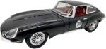 Chimei Model Macheta Jaguar E-type coupe negru 1: 24 cu sunete lumini deschide usile si capotele (JPT)