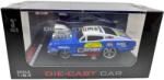 JPT Macheta Dodge Charger 1966 1: 64 replica metal anvelope cauciuc detalii motor albastru (JPT)