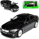 Welly Macheta Welly BMW 535i 2010 1: 24 negru replica metal die-cast (JPT)