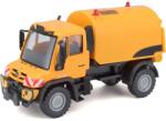 Maisto Macheta Maisto Mercedes Benz Unimog Road Sweeper 1: 43 portocaliu replica metal die-cast (JPT)