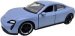 Welly Macheta Welly Porsche Taycan Turbo S 1: 34 albastru replica metal die-cast (JPT)