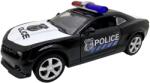 Alloy Macheta Ford Mustang politie 1: 32 replica metal lumini si sunete usi capota si portbagaj deschise (JPT)