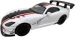 XLG Macheta Dodge Viper ACR alb 1: 24 replica metal lumini si sunete usi capota si portbagaj deschise (JPT)
