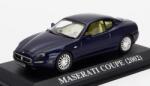 Magazine Models Macheta metalica Maserati Coupe 4200 Cambicorsa 2002 1: 43 cu vitrina Albastru (JPT)