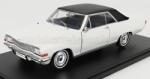  Macheta metalica Opel Diplomat V8 Coupe 1965 1: 24 White Black