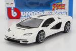  Macheta metalica BURAGO LAMBORGHINI 1: 43 COUNTACH alb
