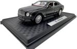 Alloy Macheta Bentley Mulsanne negru 1: 24 replica metal lumini si sunete usi capota portbagaj deschise (JPT)