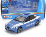  Macheta metalica BURAGO ALFA ROMEO 1: 43 GIULIA politie
