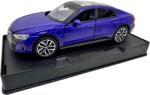  Macheta Audi e-tron GT albastru 1: 32 metal die-cast lumini si sunete usi capota si portbagaj deschise