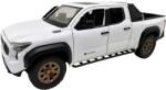 Kings Toy Macheta Toyota Tacoma 1: 24 replica metal alba lumini si sunete usi si capota functionale (JPT)