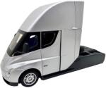 xinhaodi Macheta tir Tesla Semi gri 1: 32 replica metal usi deschise sunet si lumini resort (JPT)