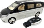 XD Macheta Mercedes Maybach V-Class alb negru 1: 24 replica metal lumini si sunete usi laterale actionate din telecomanda (JPT)