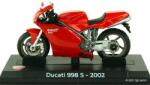 Magazine Models Macheta motocicleta Ducati 998 S 2002 replica metal die-cast 1: 24 (JPT)
