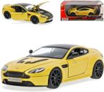 Motormax Macheta Aston Martin V12 Vantage S galben 1: 24 replica metal usi capota deschise (JPT)