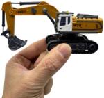  Macheta Excavator 970 telecomanda 1: 64 replica metal lumini si sunete senile functionale incarcare USB