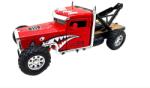 Alloy Macheta Hot Rod Tow Truck 1: 32 replica metal rosie tip platforma rescue (JPT)