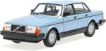 Magazine Models Macheta Volvo 240 GL 1: 24 replica metal Albastru (JPT)