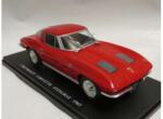 Magazine Models Macheta 1963 Chevrolet Corvette Stingray 1: 24 replica metal Rosu (JPT)