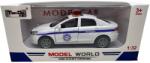 Alloy Macheta Auto Politie 1: 32 replica metal lumini si sunete usi deschise (JPT)