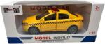 Alloy Macheta Taxi Sedan 1: 32 replica metal lumini si sunete usi deschise (JPT)