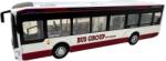  Macheta Autobuz Electric Urban 1: 42 replica metal lumini si sunete usi functionale 28cm
