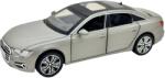 HAOCHI Macheta Audi A6L gri 1: 32 replica metal lumini si sunete usi capota si portbagaj functionale (JPT)