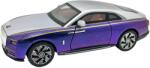 Che zhi Macheta Rolls-Royce Spectre Luxury Edition mov metalizat 1: 24 metal lumini si sunete usi capota si portbagaj functionale (JPT)