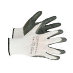 Protect2U Manusi subtiri din nitril GREY LINE marimea 9 Protect2U (5907078982939)