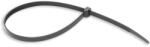 Inter-S Coliere din plastic negre 3.6x200mm 100buc set Inter-S (5905033137066)
