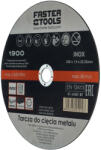Faster Tools Disc pentru taiere inox si metal 230x1.9mm Faster Tools (5907078919003) Disc de taiere