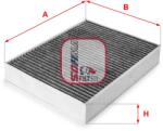 SOFIMA Filtru aer habitaclu / polen SOFIMA S 4226 CA (S 4226 CA)