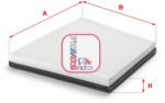 SOFIMA Filtru aer habitaclu / polen SOFIMA S 3095 C (S 3095 C)