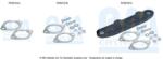 Bm Catalysts Set montare, toba de esapament BM CATALYSTS FK50191 (FK50191)