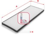 SOFIMA Filtru aer habitaclu / polen SOFIMA S 3015 C (S 3015 C)