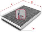 SOFIMA Filtru aer habitaclu / polen SOFIMA S 4161 CA (S 4161 CA)