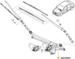 Renault Legaturi stergator parbriz ORIGINAL RENAULT 8200 619 512 (8200 619 512)