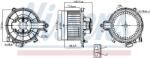 NISSENS Ventilator, habitaclu NISSENS 87616 (87616)