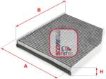 SOFIMA Filtru, aer habitaclu / polen SOFIMA S 4261 CA (S 4261 CA)