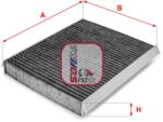 SOFIMA Filtru, aer habitaclu / polen SOFIMA S 4171 CA (S 4171 CA)
