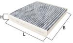 MAHLE Filtru aer habitaclu / polen MAHLE LAK 234 (LAK 234)
