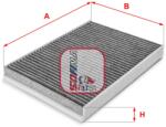 SOFIMA Filtru, aer habitaclu / polen SOFIMA S 4143 CA (S 4143 CA)